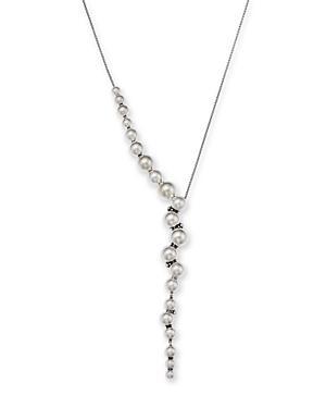 Womens Moonlight Grapes Sterling Silver Beaded Necklace Product Image