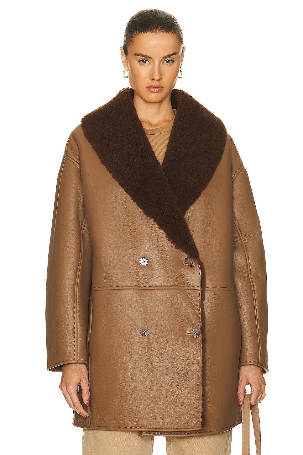 Loulou Studio Namo Shearling Coat Product Image