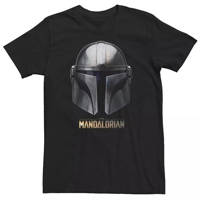 Big & Tall Star Wars The Mandalorian Helmet Tee, Mens Product Image