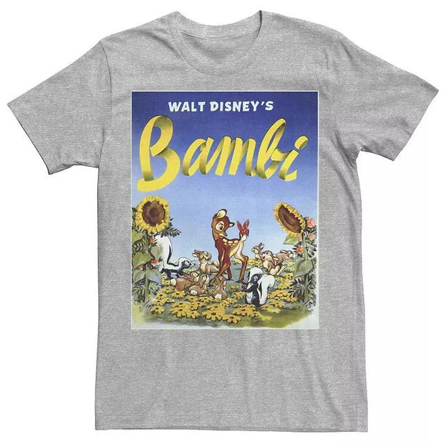 Mens Disney Bambi Sunflower Poster Tee Product Image