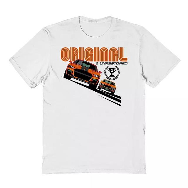 Mens Original & Unrestored Trophy Cup Car Graphic Tee Product Image