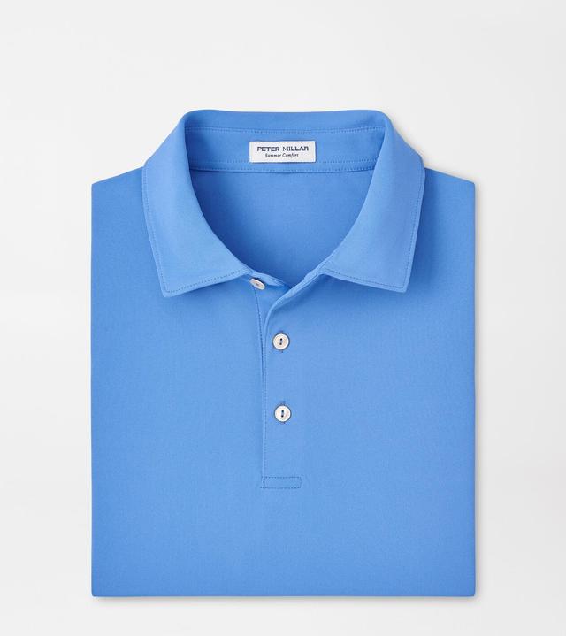 Solid Stretch Mesh Polo Product Image