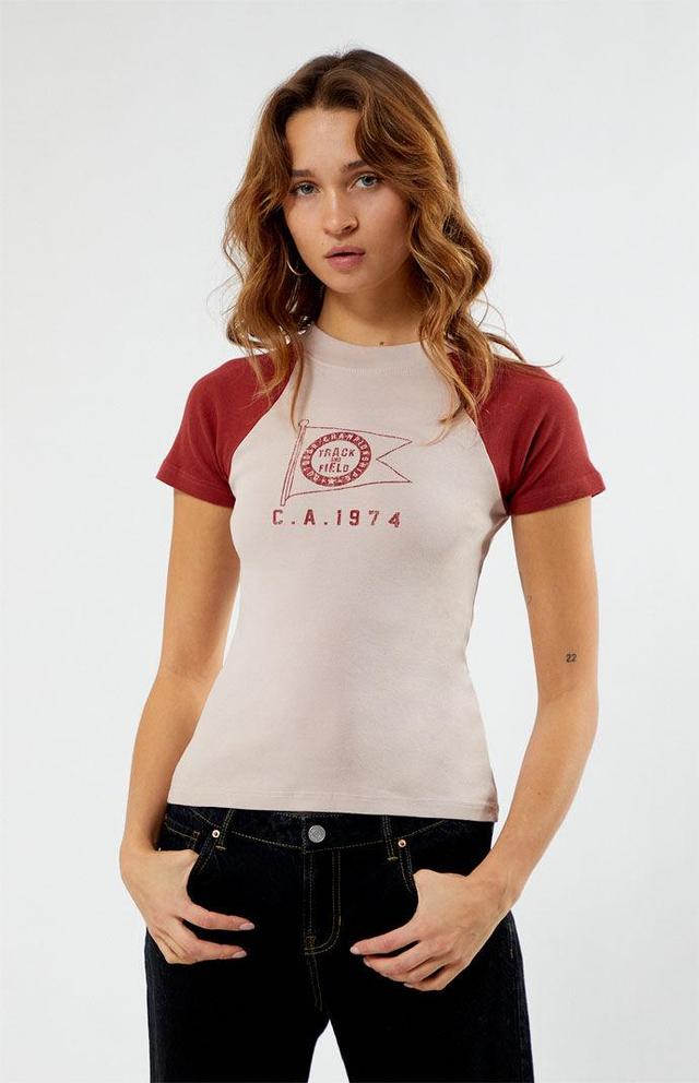 Womens CA 1974 Track & Field T-Shirt - Product Image