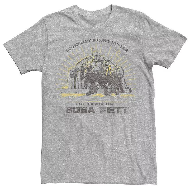 Mens Star Wars The Book Of Boba Fett Throne Sketch Tee Product Image