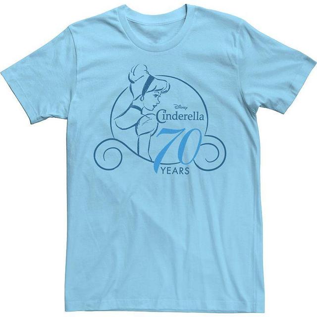 Mens Disney Cinderella 70th Anniversary Simple Logo Tee Product Image