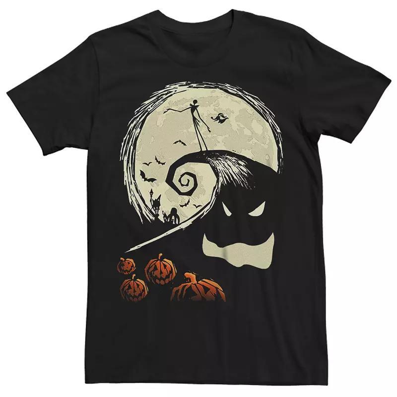 Disneys The Nightmare Before Christmas Big & Tall Jack On Oogie Boogie Hill Graphic Tee, Mens Product Image