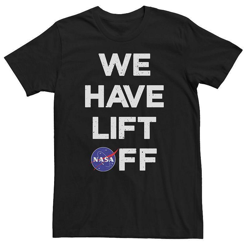 Fifth Sun Nasa Mens We Have Lift Off Text Short Sleeve T-shirt Product Image