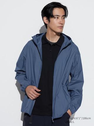 Mens Pocketable Uv Protection Parka (Printed) with Water-Repellent Blue 3XL UNIQLO US Product Image