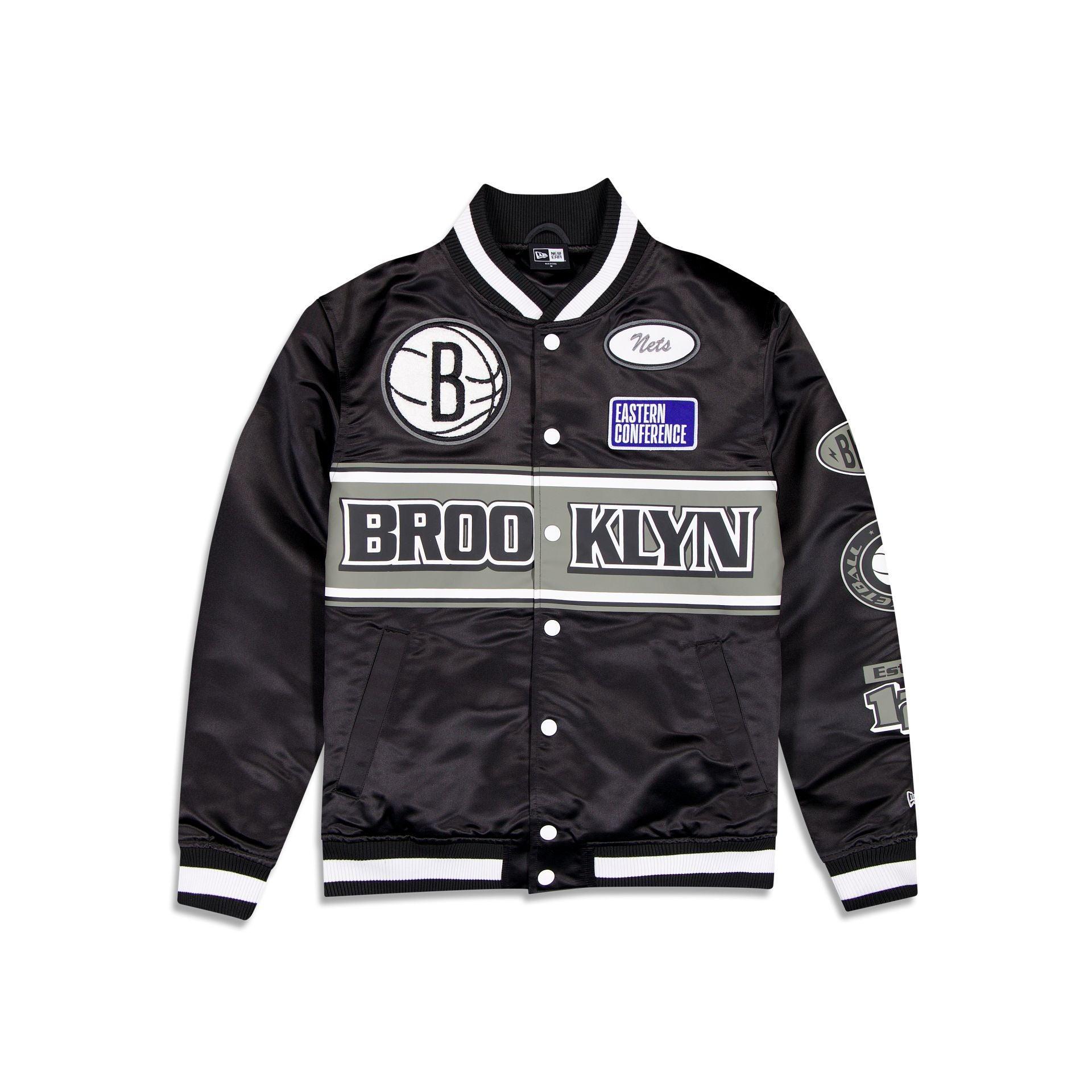 Brooklyn Nets 2024 Rally Drive Jacket Male Product Image