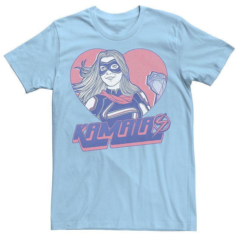 Mens Marvel Ms. Marvel Heart Kamala Tee Product Image