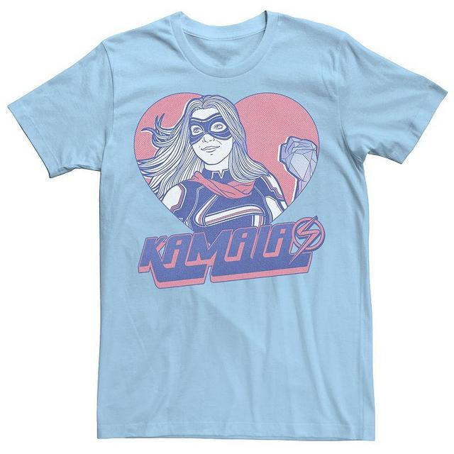 Mens Marvel Ms. Marvel Heart Kamala Tee Product Image