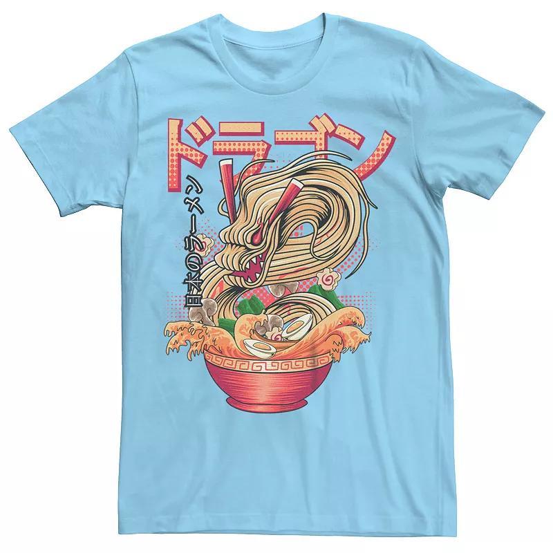 Mens Japanese Dragon Ramen Graphic Tee Product Image