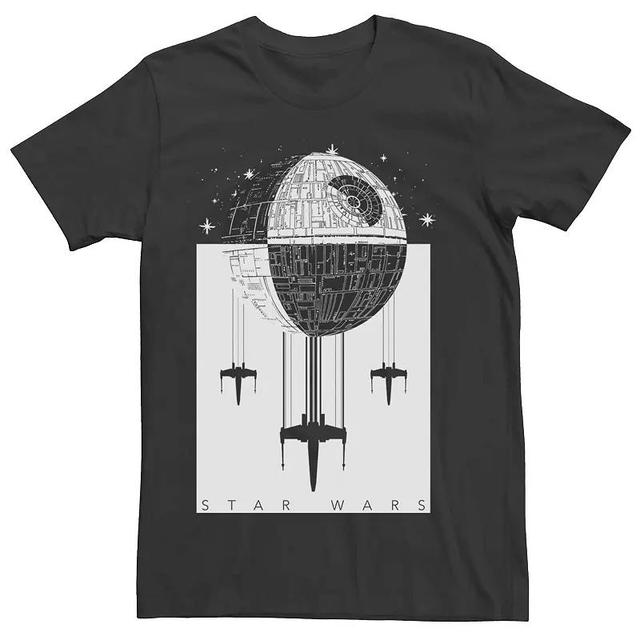 Mens Star Wars Ornate Death Star Poster Tee Product Image