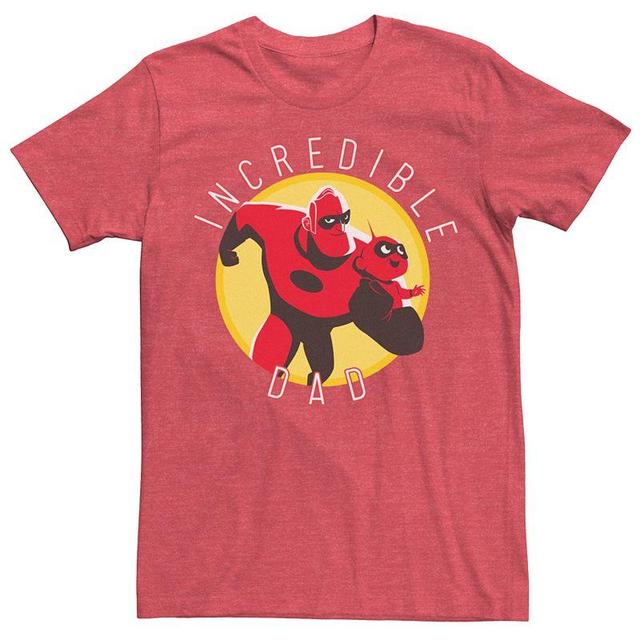 Disney Pixar Mens The Incredibles Incredible Dad Short Sleeve T-Shirt Product Image