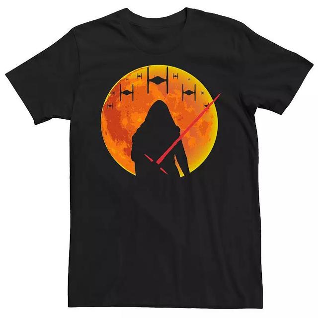 Mens Star Wars Kylo Ren Dark Moon Halloween Tee Product Image