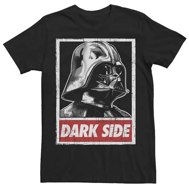 Mens Star Wars Darth Vader Dark Side Profile Tee Product Image