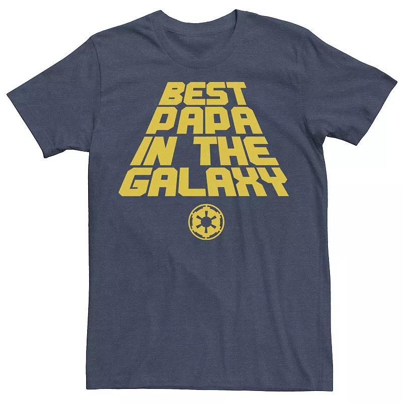 Mens Star Wars The Best Papa Graphic Tee Product Image