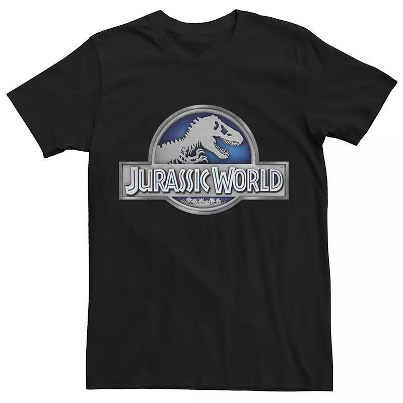 Mens Jurassic World Classic Metal Coin Logo Tee Product Image