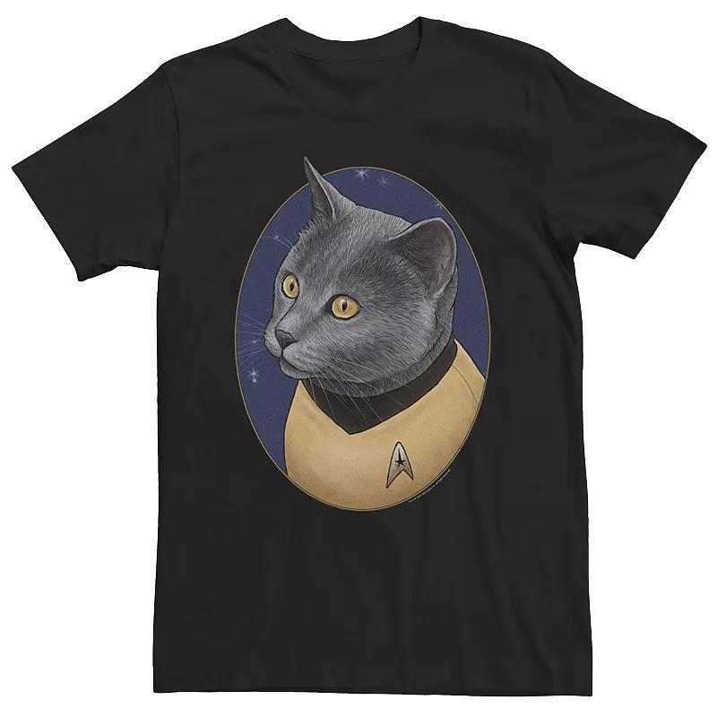 Big & Tall Star Trek Chekov Cat Formation Tee, Mens Product Image