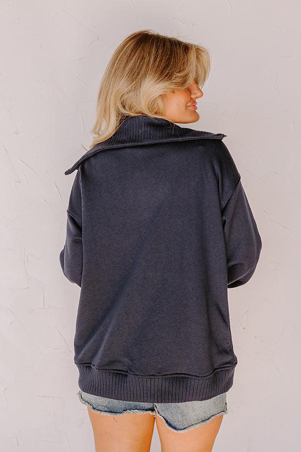 Fresh Breeze Sweatshirt in Navy Product Image