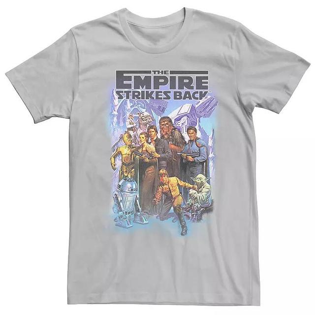 Mens Star Wars The Empire Strikes Back Vintage Poster Graphic Tee Product Image