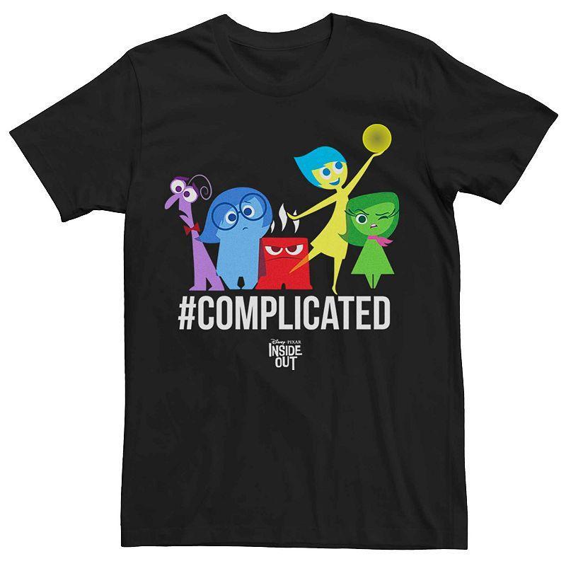 Mens Disney Pixar Inside Out Complicated Group Graphic Tee Product Image