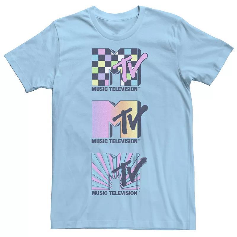 Mens MTV Logo Stack Graphic Tee Product Image