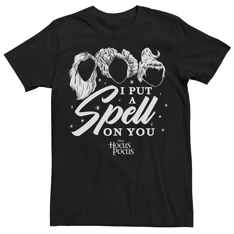 Disney's Hocus Pocus Men's I Put A Spell On You Tee, Size: Medium, Black Product Image