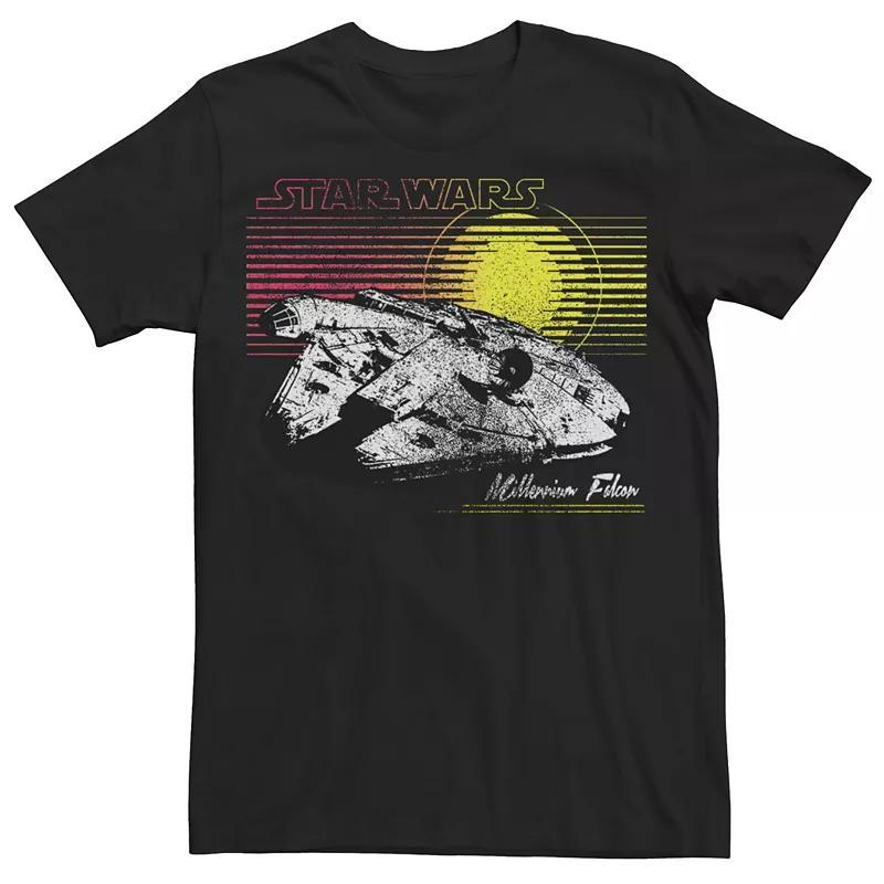 Mens Star Wars Millennium Falcon Retro Flyer Tee Product Image