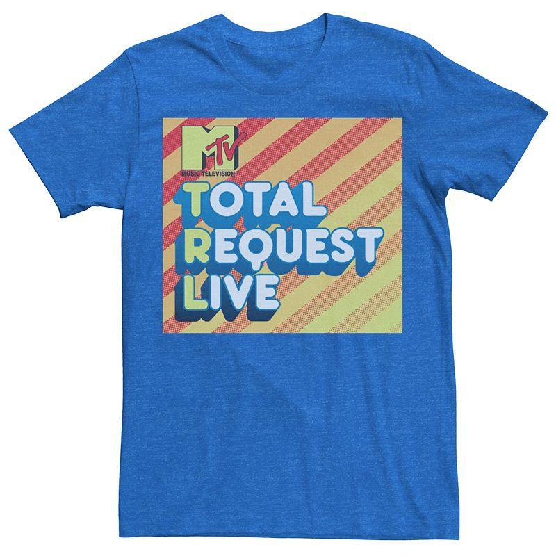 Mens MTV TRL Live Retro Tee Blue Product Image