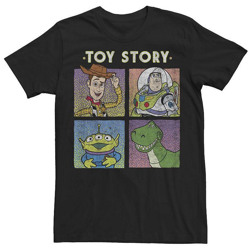 Disney / Pixars Toy Story Mens Square Retro Portraits Tee Product Image