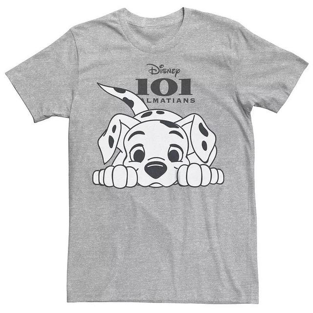 Disneys 101 Dalmatians Mens Puppy Ready To Play Tee Athletic Grey Product Image