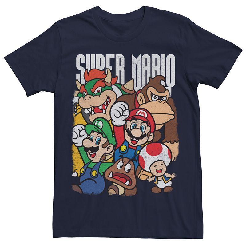 Boys 8-20 Nintendo Super Grouper Graphic Tee, Boys Blue Product Image