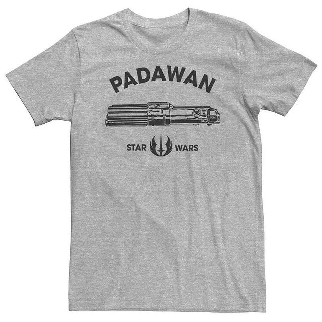 Big & Tall Star Wars Padawan Tee, Mens Athletic Grey Product Image