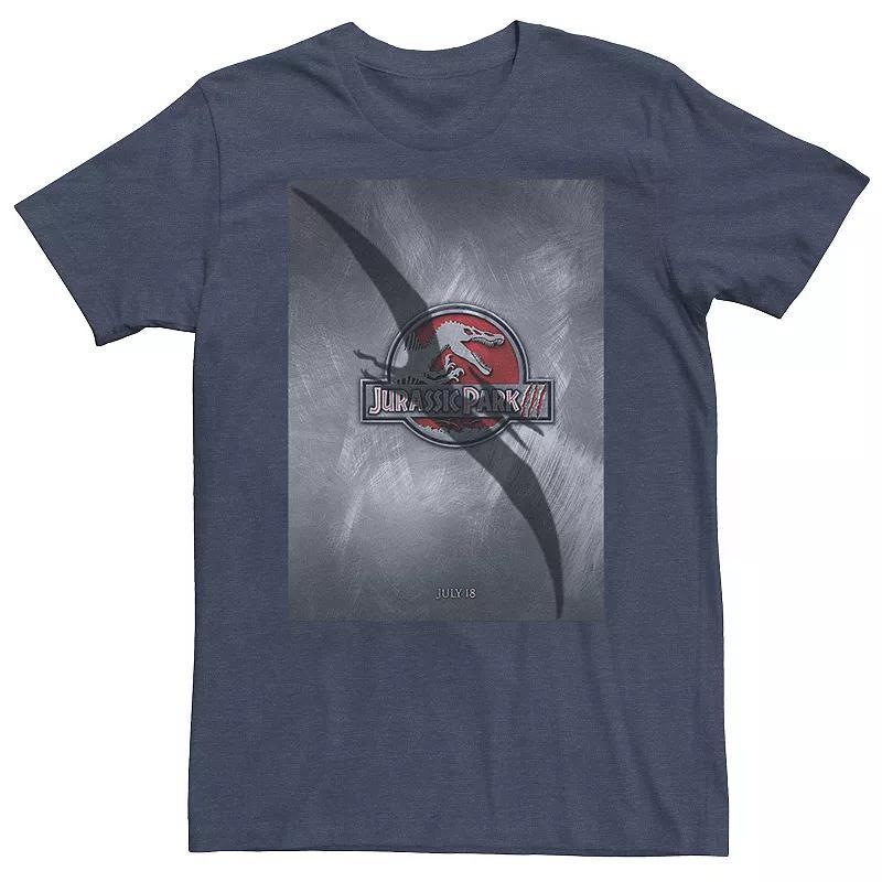 Big & Tall Jurassic Park 3 Movie Poster Pterodactyl Tee, Mens Product Image