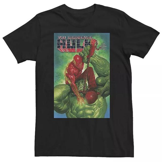 Big & Tall Marvel Immortal Hulk Carl Creel Comic Cover Tee, Mens Product Image