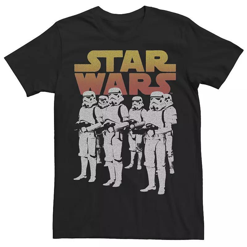 Mens Star Wars Stormtrooper Group Portrait Logo Tee Product Image