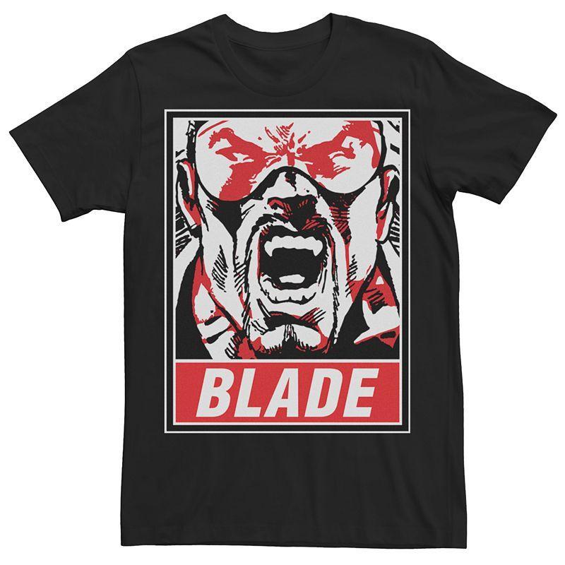 Mens Marvel Universe Blade Tee Product Image