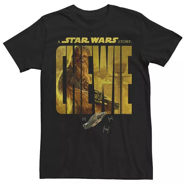 Mens Star Wars Han Solo Story Chewie Tee Product Image