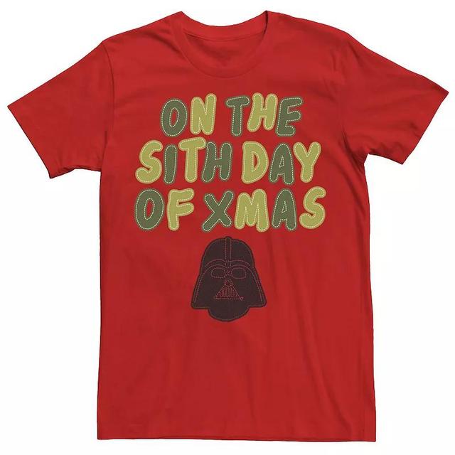 Mens Star Wars Darth Vader Sith Day Christmas Graphic Tee Product Image