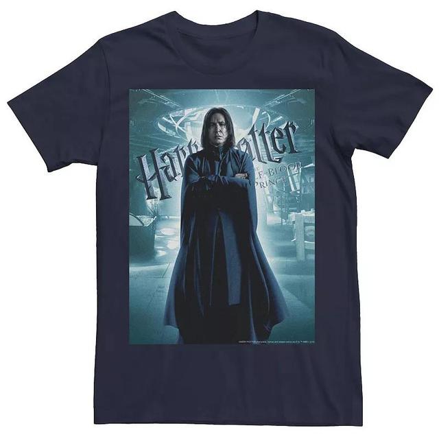 Mens Harry Potter Half-Blood Prince Snape Character Poster Graphic Tee Product Image