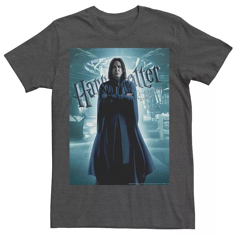 Mens Harry Potter Half-Blood Prince Snape Character Poster Graphic Tee Product Image