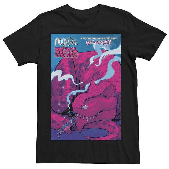 Mens Marvel Moon Girl and Devil Dinosaur Comic Cover Tee Product Image