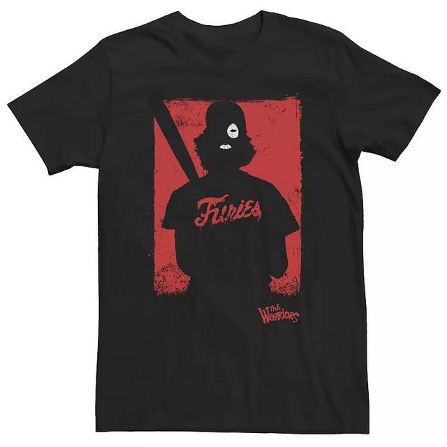 Mens The Warriors The Furies Distressed Silhouette Tee Black Product Image