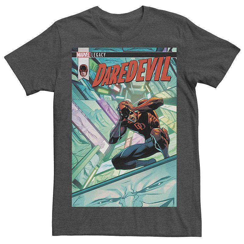 Mens Marvel Daredevil Kingpin Comic Cover Tee Grey Heather Product Image