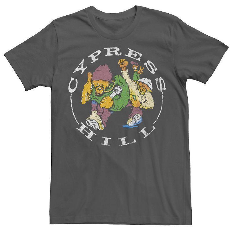 Mens Epic Rights Cypress Hill Nineties Vintage Tee Grey Product Image