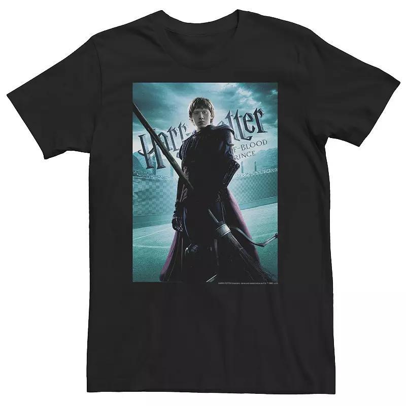 Big & Tall Harry Potter Half-Blood Prince Ron Weasley Poster Tee, Mens Product Image