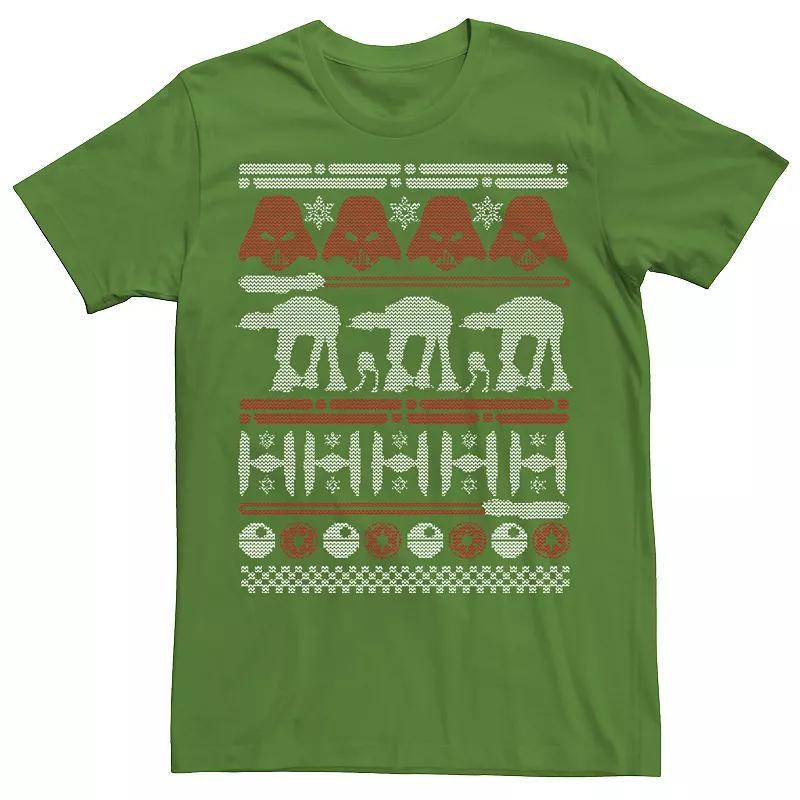 Mens Star Wars Battle Of Hoth Ugly Christmas Sweater Tee Product Image