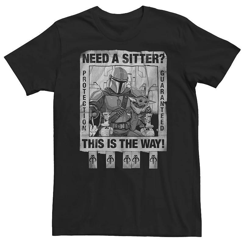 Big & Tall Star Wars Protection Guaranteed Poster Tee, Mens Product Image