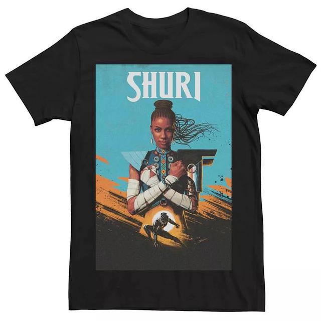 Mens Marvel Shuri Panther Comic Cover Tee Product Image